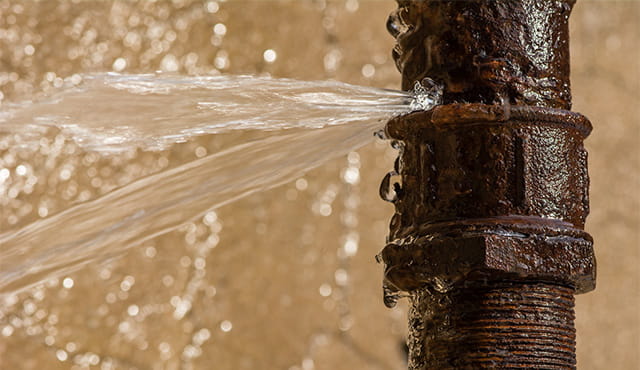 Gamle rør utgjør en risiko